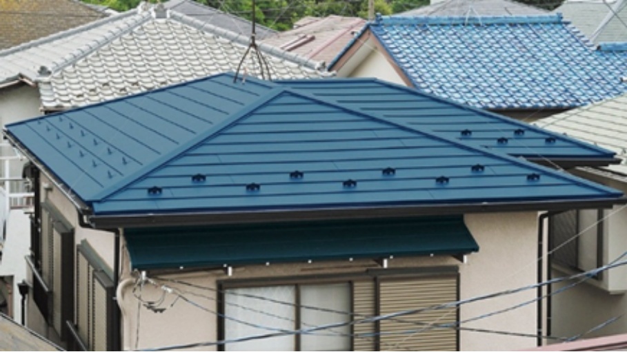 施工後 屋根